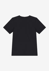Hugo Boss Kids Boys Repeated Logo Print T-shirt Black J52366/09B_BLACK