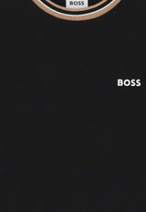 Hugo Boss Kids Boys Crewneck Logo T-shirt Black J52368/09B_BLACK