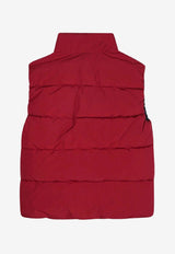 Hugo Boss Kids Boys Logo Print Padded Vest Red J52397/96D_RED