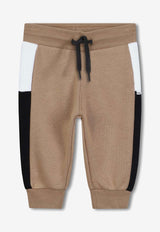 Hugo Boss Kids Baby Boys Colorblocked Track Pants Beige J52429/269_BEIGE