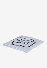 Hugo Boss Kids Baby Boys Logo Square Blanket Light Blue J52600/771_LIGHT BLUE