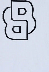 Hugo Boss Kids Baby Boys Logo Square Blanket Light Blue J52600/771_LIGHT BLUE