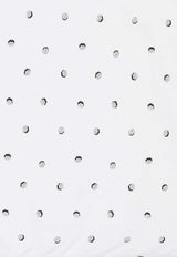 Hugo Boss Kids Baby Boys Monogram Print Blanket White J52601/10P_WHITE