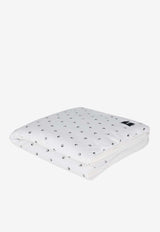 Hugo Boss Kids Baby Boys Monogram Print Blanket White J52601/10P_WHITE