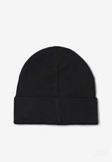 Hugo Boss Kids Boys Contrasting Logo Beanie Black J52617/09B_BLACK