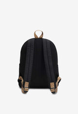 Hugo Boss Kids Boys Logo Print Backpack Black J52652/09B_BLACK