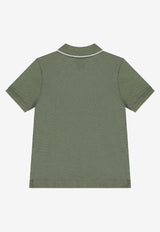 Hugo Boss Kids Baby Boys Logo Polo T-shirt Green J52713/724_GREEN