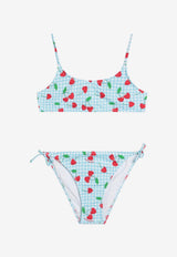 MC2 Saint Barth Kids Girls Vichy and Cherries Bikini Multicolor JAI000101258H/Q_MC2-31