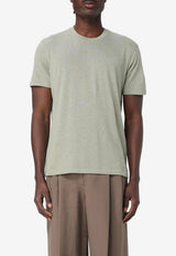 Tom Ford Short-Sleeved Solid T-shirt JCS001-JMC002S23 FG020 Green