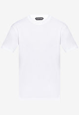 Tom Ford Basic Crewneck T-shirt White JCS004-JMT012 AW002