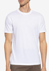 Tom Ford Basic Crewneck T-shirt White JCS004-JMT012 AW002