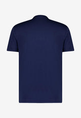 Tom Ford Basic Crewneck T-shirt Blue JCS004-JMT012 HB416