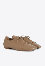 Jean Lace-Up Shoes in Brushed Leather