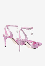JW PEI Haidi 85 Crystal Embellished Pumps Pink JF30405-4_PINK