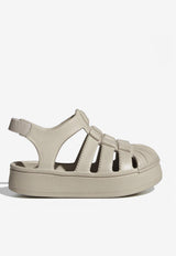 Adidas Kids Boys Superstar Sandals Beige JI2804PVC/Q_ADIDS-WA