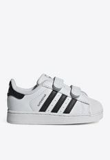 Adidas Kids Babies Superstar Low-Top Sneakers White JI3990LE/R_ADIDS-FC