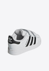 Adidas Kids Babies Superstar Low-Top Sneakers White JI3990LE/R_ADIDS-FC