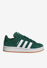 Adidas Kids Boys Campus 00s Elastic Lace Sneakers Green JI4332_DARK GREEN