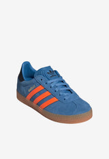 Adidas Kids Boys Gazelle Low-Top Sneakers Blue JP7129_BLUE MULTI