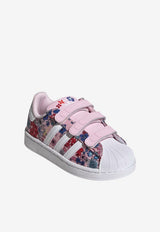 Adidas Kids Girls Liberty London Superstar II Shoes Multicolor JQ2004_PINK MULTI