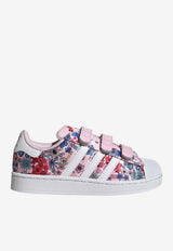 Adidas Kids Girls Liberty London Superstar II Shoes Multicolor JQ2004_PINK MULTI