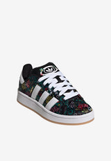 Adidas Kids Girls Liberty London Campus 00s Shoes Multicolor JQ2011_BLACK