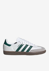 Adidas Kids Boys Samba OG Leather Shoes White JQ2843_WHITE