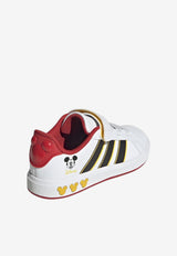 Adidas Kids Boys X Disney Mickey Mouse Grand Court Shoes White JQ8067_WHITE