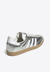 Adidas Originals Samba OG Metallic Low-Top Sneakers Silver JR0035LE/R_ADIDS-SF