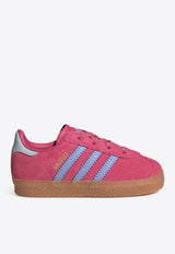 Adidas Kids Babies Gazelle Low-Top Suede Sneakers Pink JR5938SUE/R_ADIDS-SB