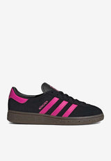 Adidas Originals Muenchen Low-Top Suede Sneakers Black JS4000SUE/R_ADIDS-CL