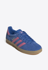 Adidas Originals Gazelle Indoor Suede Low-Top Sneakers Blue JS4144LE/Q_ADIDS-BL