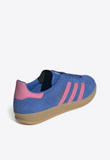 Adidas Originals Gazelle Indoor Suede Low-Top Sneakers Blue JS4144LE/Q_ADIDS-BL