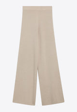 Max Mara Wool and Cashmere Knit Pants JUDYWO/R_MAXM-006