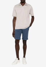 Herno Knitted Polo T-shirt Cream JV000004U_CREAM