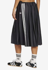 Adidas Originals Midi Pleated Skirt Black JW0114CO/R_ADIDS-BLK