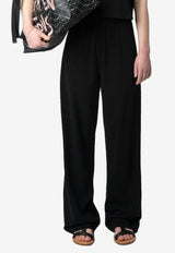 Zadig & Voltaire Clem Oversized Pants Black JWSP00010_BLACK