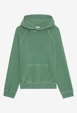 Zadig & Voltaire Georgy Guitar Print Hooded Sweatshirt Green JWSS01652_GREEN