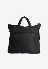 Y-3 X Neighborhood Logo Print Nylon Tote Bag Black JX0054NY/R_ADIDY-BLK