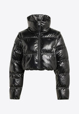 Adidas Originals Convertible Cropped Puffer Jacket Black JX2988PL/R_ADIDS-BLK