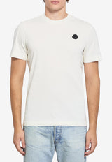 Moncler Logo Patch T-shirt White K20918C00039-89AYW-031