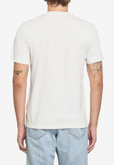 Moncler Logo Patch T-shirt White K20918C00039-89AYW-031