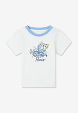 Kenzo Kids Baby Boys Printed Newborn Gift Set - Set of 3 Multicolor K60856/117_OFF-WHITE