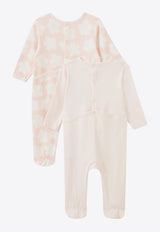 Kenzo Kids Baby Girls Boke Flower Onesie Set - Set of 2 Pink K60867/47R_PINK