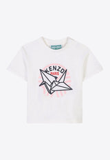 Kenzo Kids Baby Girls Pinafore Skirt and T-shirt Set - Set of 2 Blue K60938/Z77_BLUE