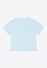 Kenzo Kids Baby Boys Lucky Tiger Print T-shirt Light Blue K60977/77L_LIGHT BLUE