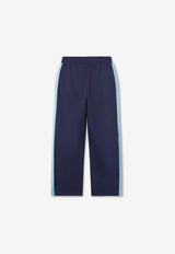 Kenzo Kids Boys Tiger Print Track Pants Navy K61099/848_NAVY