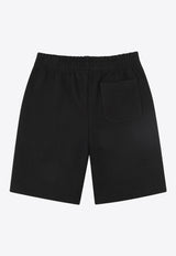 Kenzo Kids Boys Tiger Print Bermuda Shorts Black K61122/095_BLACK