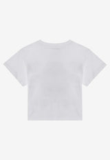 Kenzo Kids Boys Embroidered Tiger T-shirt White K61136-BCO/Q_KENZO-10P