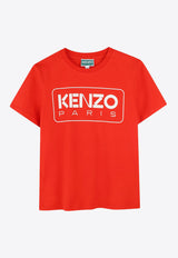 Kenzo Kids Boys Logo Print T-shirt K61142/997_RED